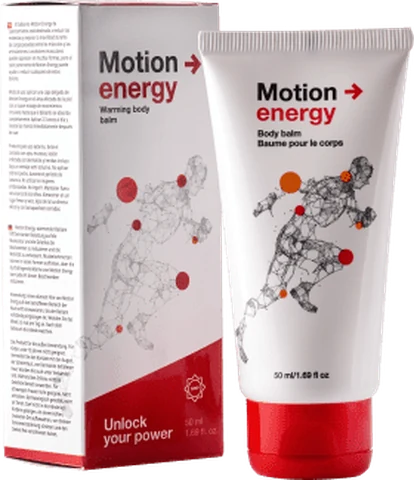 Tubo de Motion Energy de 50 ml, bálsamo corporal para músculos y articulaciones