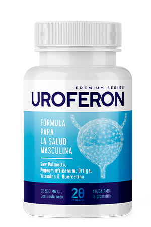 Uroferon México - Fórmula natural para salud masculina - Próstata